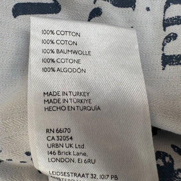 Free People We The Free Equinox Pleat Front Denim Extra Wide Leg Trouser Size 27 - Picture 9 of 10